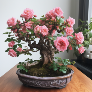 rose bonsai